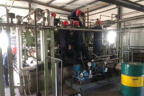 豐喜運營部循環氣壓縮機順利投運，為生產注入新動力